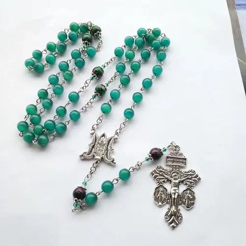 VIBE St Benedict Crucifix Cross Rosary Necklace Size ONE SIZE - 3 Thumbnail