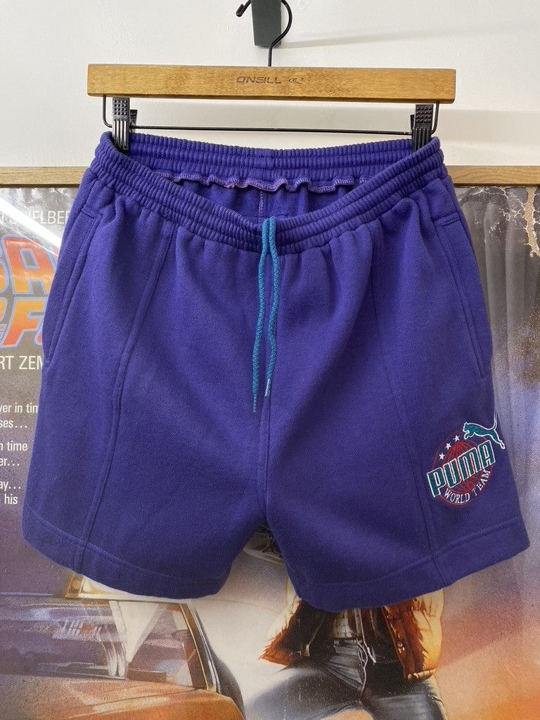 Puma Deadstock 90s Vintage Puma World Team Shorts Size US 28 / EU 44 - 3 Thumbnail