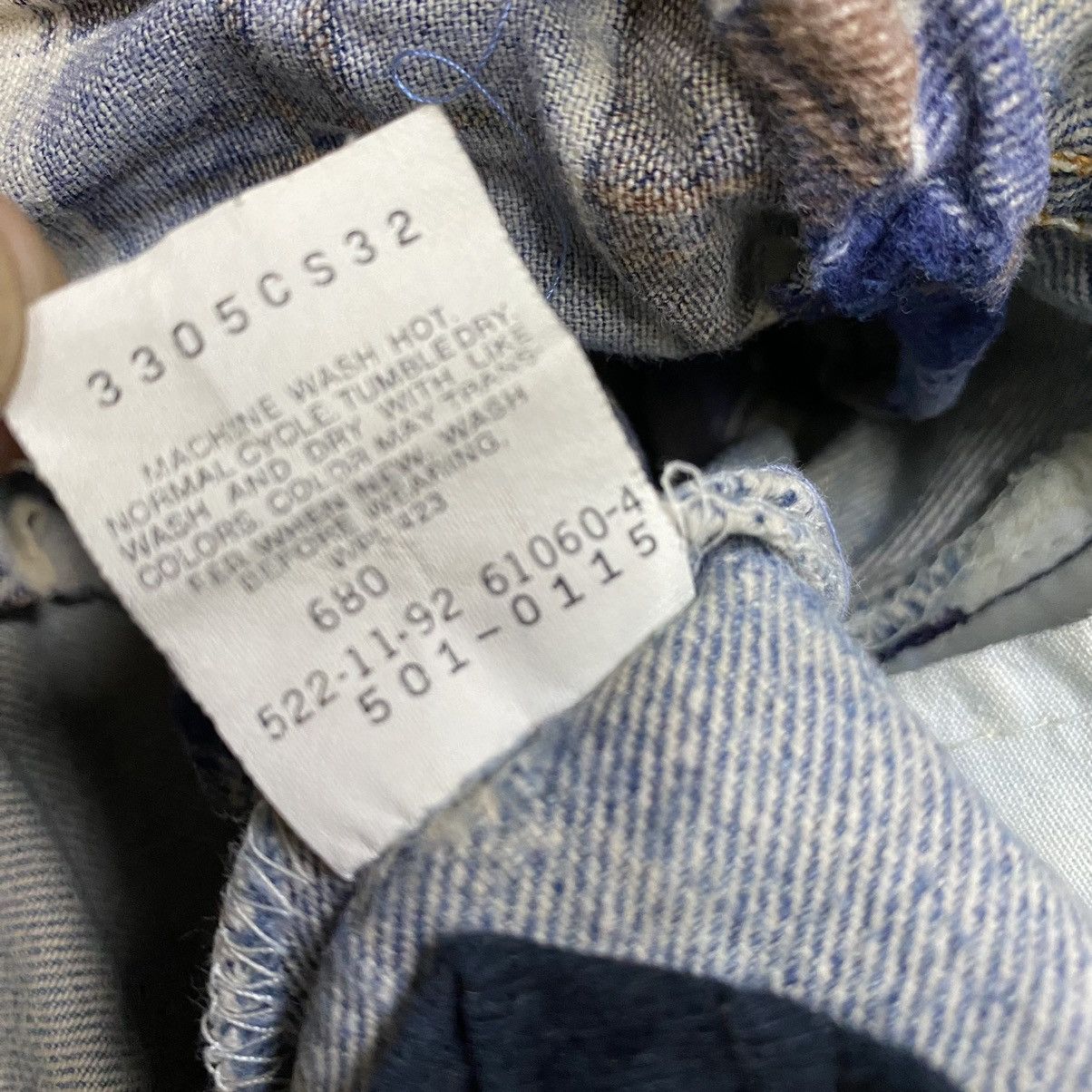 Levi's Levis 501 vintage distressed custom made Size US 36 / EU 52 - 15 Thumbnail