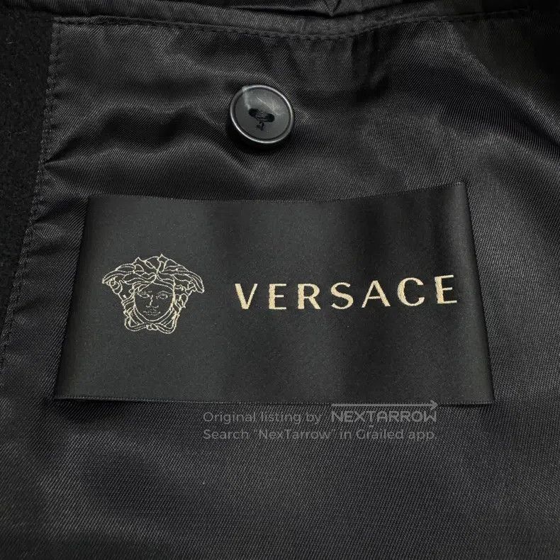 Versace Versace Wool baseball uniform jacket Size US M / EU 48-50 / 2 - 4 Thumbnail