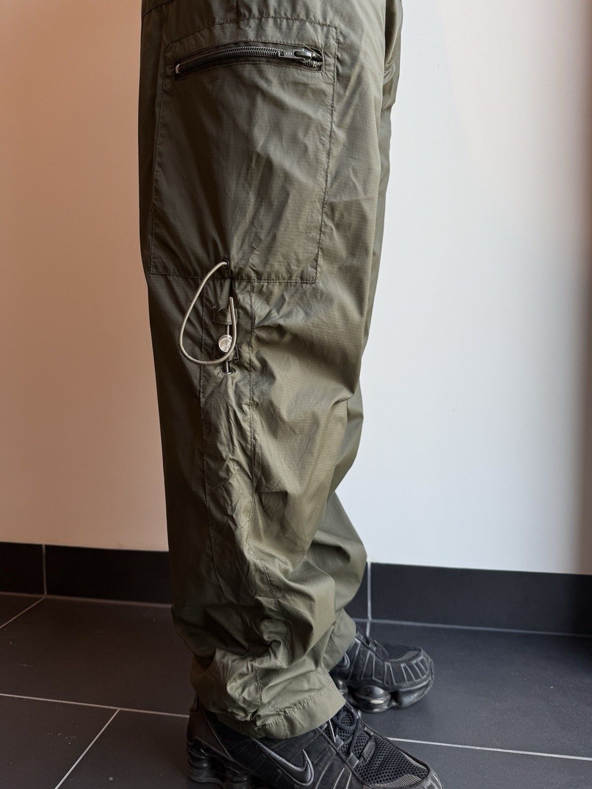 Oakley Vintage 2000s Oakley Software Mens Pants Nylon Pockets Size US 30 / EU 46 - 7 Thumbnail