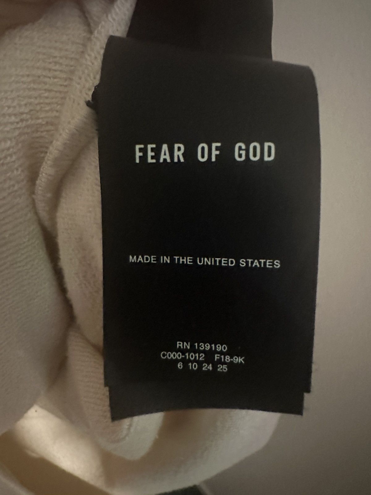 Fear of God Fear of God Everyday 'FG' Hoodie Size US L / EU 52-54 / 3 - 4 Thumbnail
