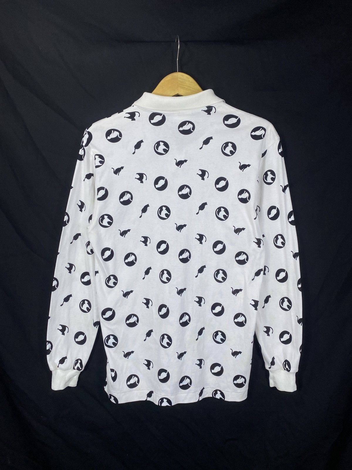 Chloe × Designer Chloe Cat Full prnit Longslevee tshirt logo Size US M / EU 48-50 / 2 - 2 Thumbnail