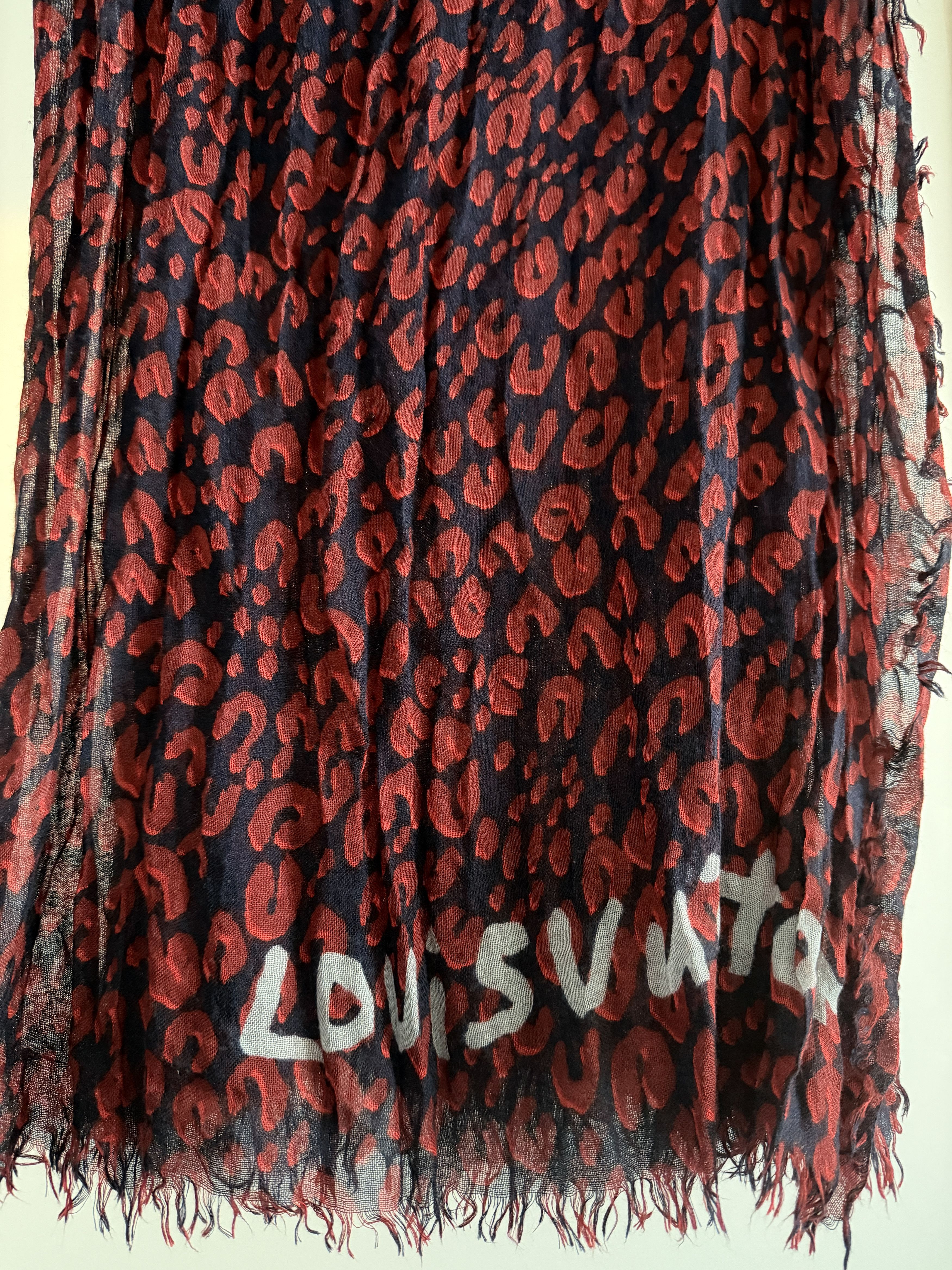 Louis Vuitton × Stephen Sprouse Graffiti scarf Size ONE SIZE - 10 Thumbnail