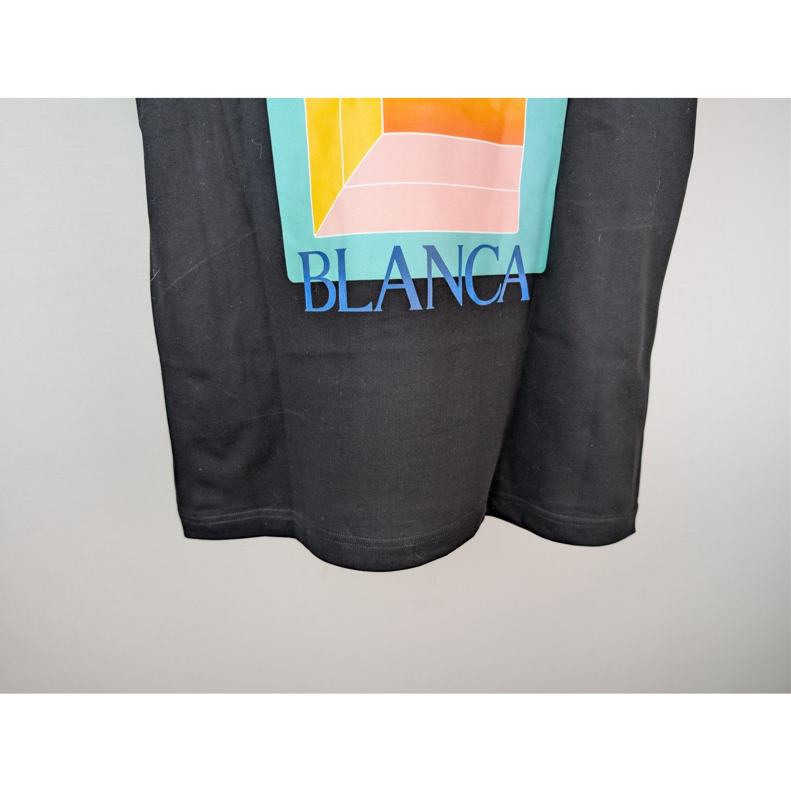 Casablanca o1rshd1 CC20 L'Arc Coloré T-Shirt in Black Size US S / EU 44-46 / 1 - 13 Thumbnail