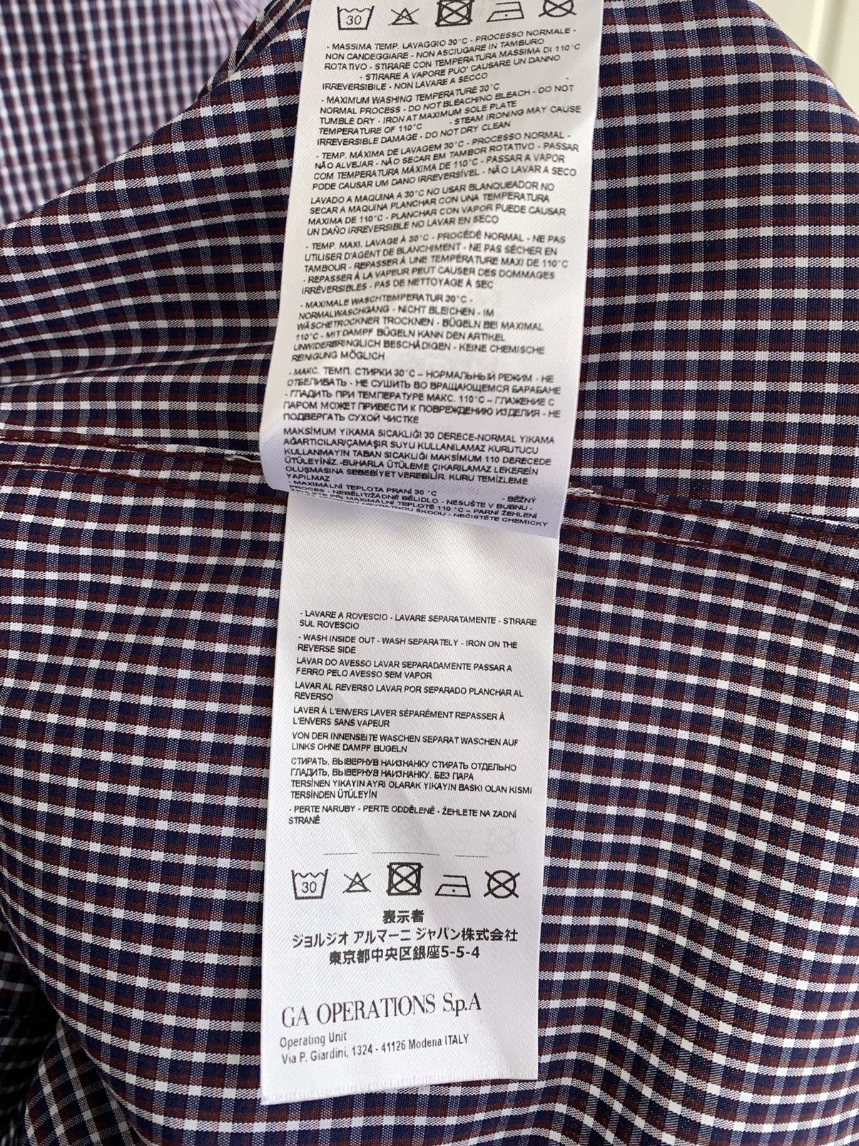 Giorgio Armani ARMANI EXCHANGE Long Sleeve Button Shirt Mens Size XXL Size US XXL / EU 58 / 5 - 12 Thumbnail