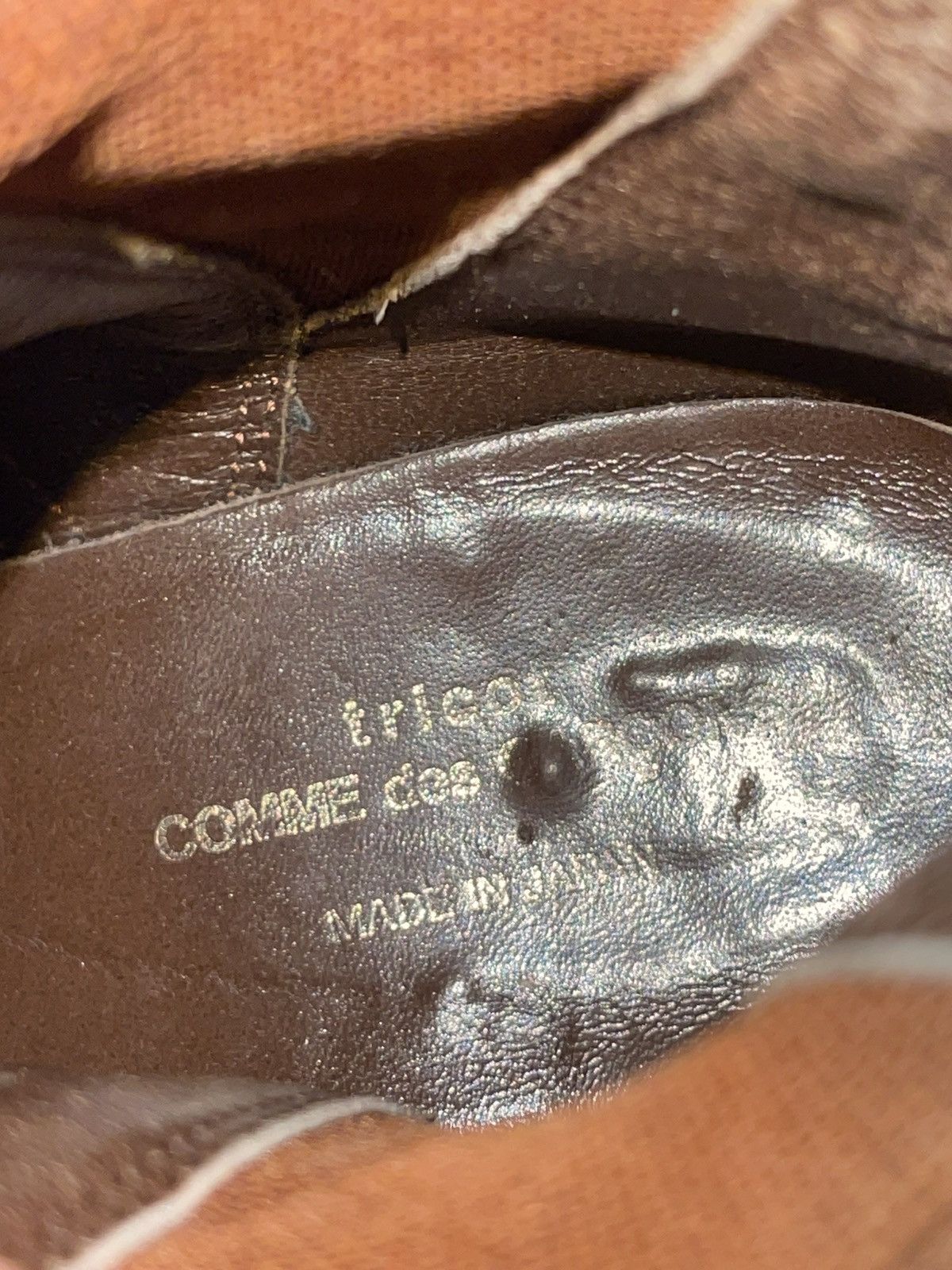 Tricot Comme des Garcons Tricot Comme Des Garcons Leather Boots Size US 8.5 / IT 38.5 - 8 Thumbnail
