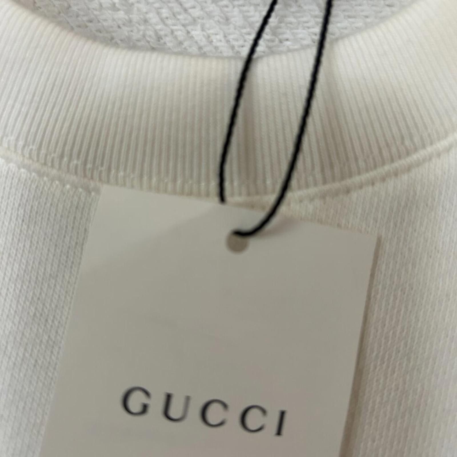 Other NWT Gucci x The North Face Sweatshirt White size S 617964 Size S / US 4 / IT 40 - 6 Thumbnail