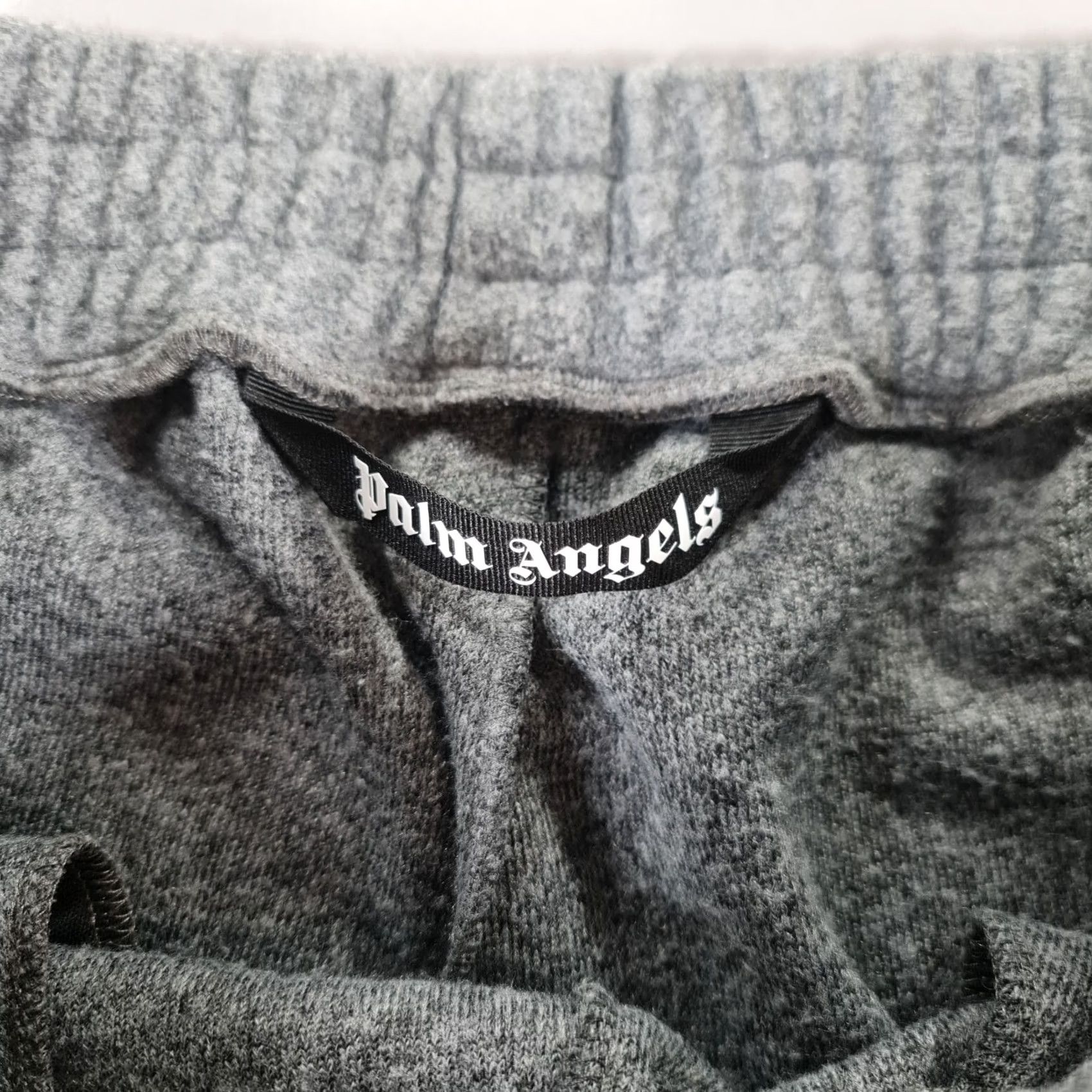 Palm Angels Palm Angels Mens Track Pants Grey XXL Wool Blend Joggers Side Stripe Size US 39 - 4 Thumbnail