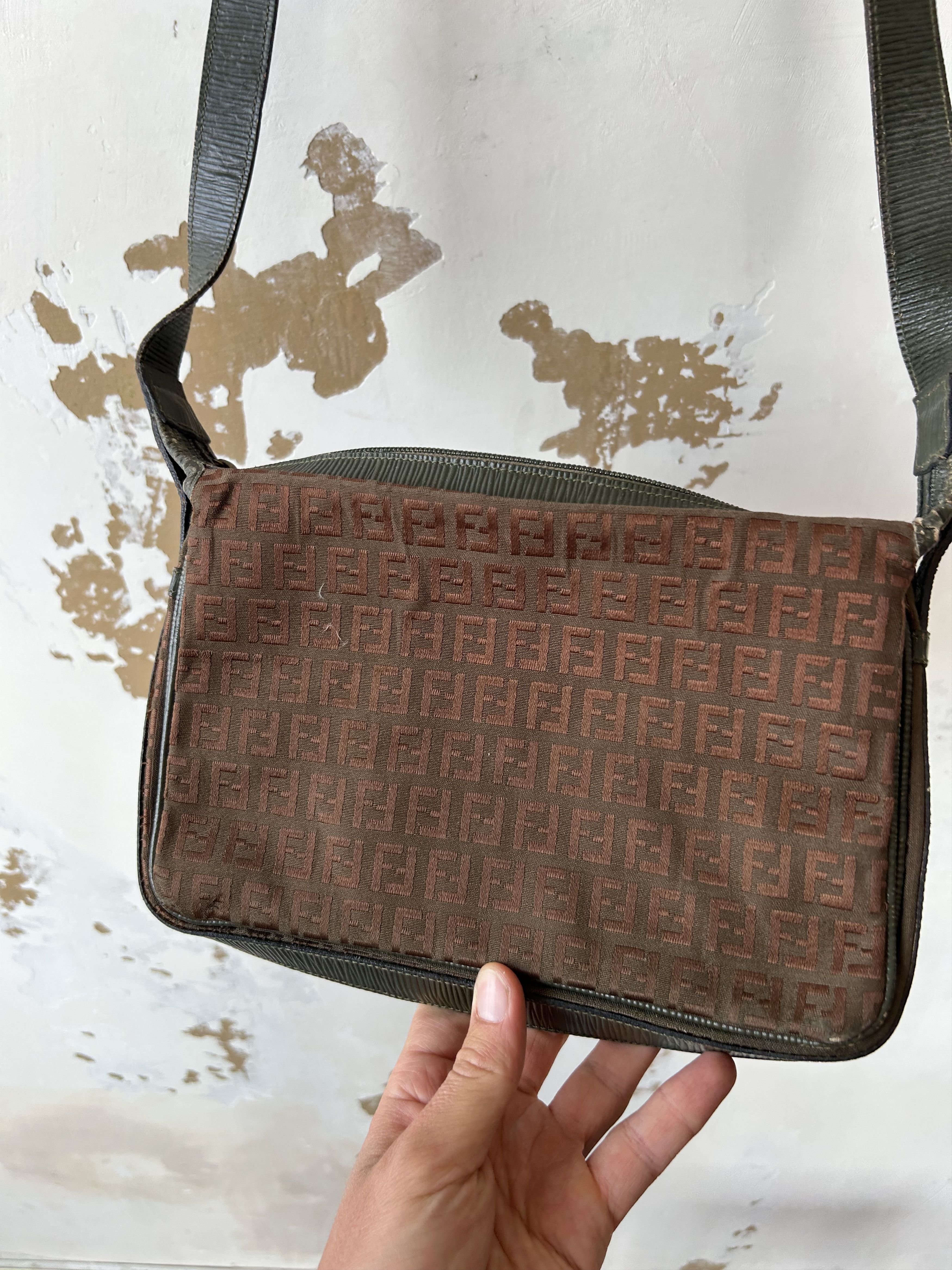 Fendi Vintage Fendi Bag Zucca Baguette Brown Size ONE SIZE - 4 Thumbnail