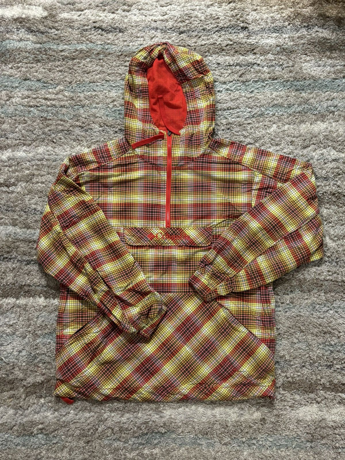 Columbia × Vintage Columbia plaid anorak jacket Medium | Grailed
