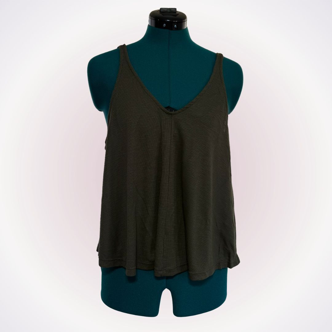 Free People Free People Ribbed Swing Tank Top | Sz S Size S / US 4 / IT 40 - 1 Thumbnail