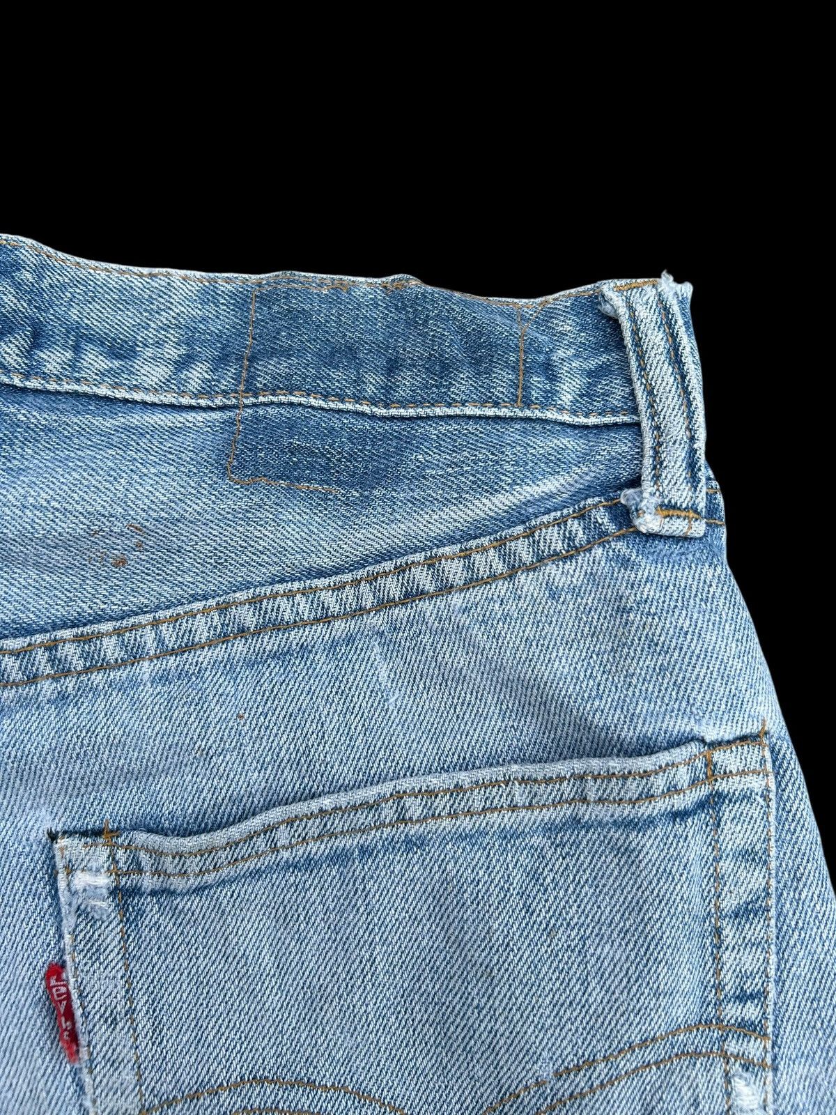 Levi's THRASHED Vintage Levis 6 Selvedge Denim Jeans Size US 28 / EU 44 - 8 Thumbnail