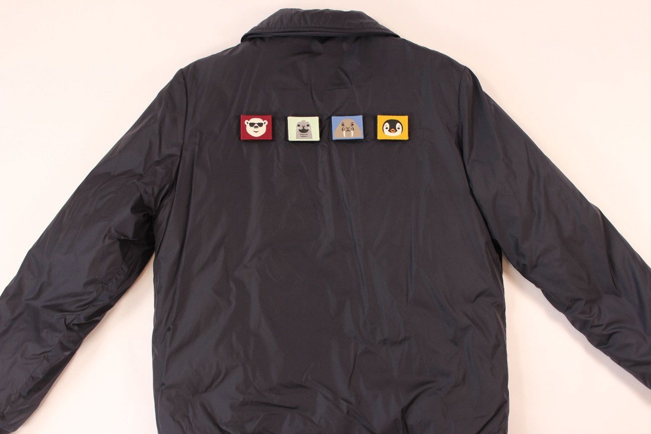 Acne Studios Acne Studios Face Patch Padded Bomber Jacket 'Navy' Size US S / EU 44-46 / 1 - 10 Thumbnail