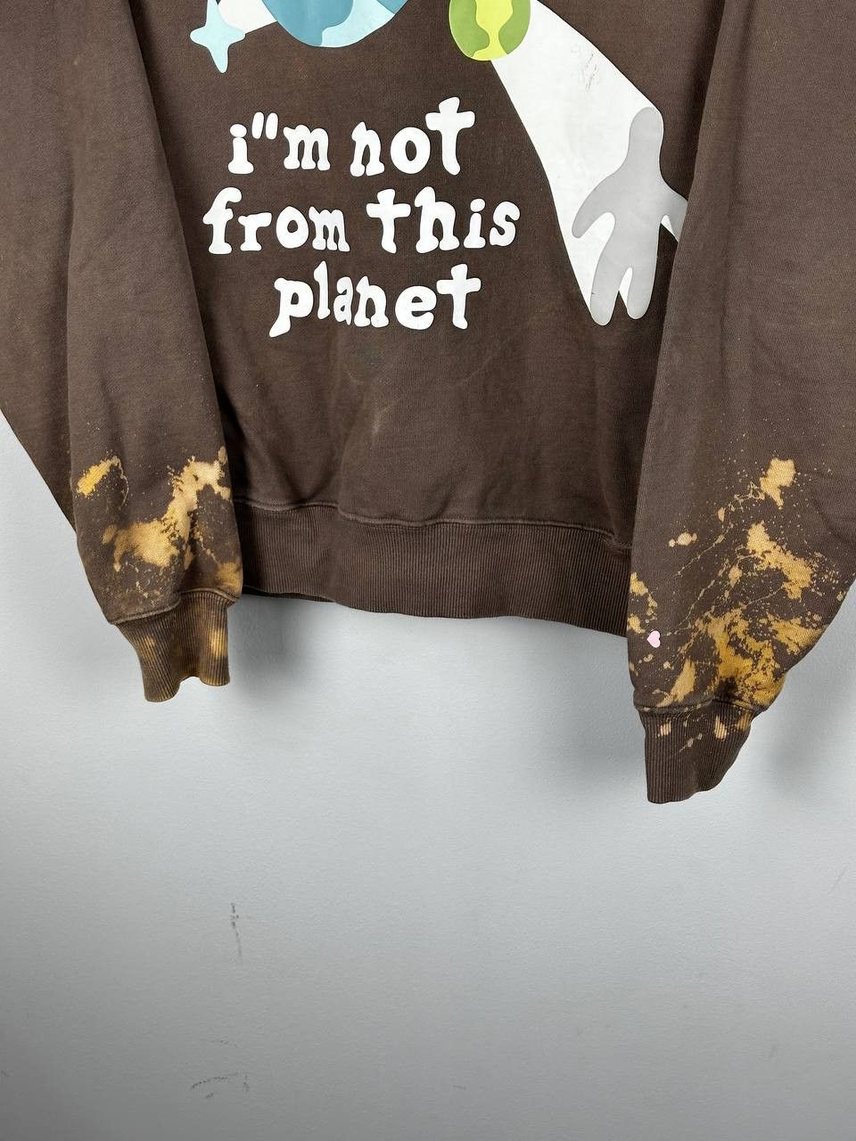 Broken Planet Broken Planet Hoodie “Not From This Planet” Brown Size M Size US M / EU 48-50 / 2 - 5 Thumbnail