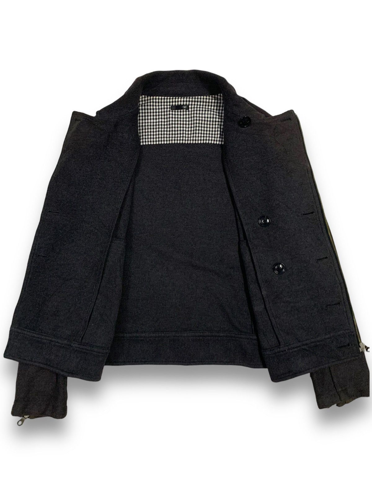 14th Addiction Japanese Brand Full Zip Double Breast Punk Biker Jacket Size US S / EU 44-46 / 1 - 3 Thumbnail