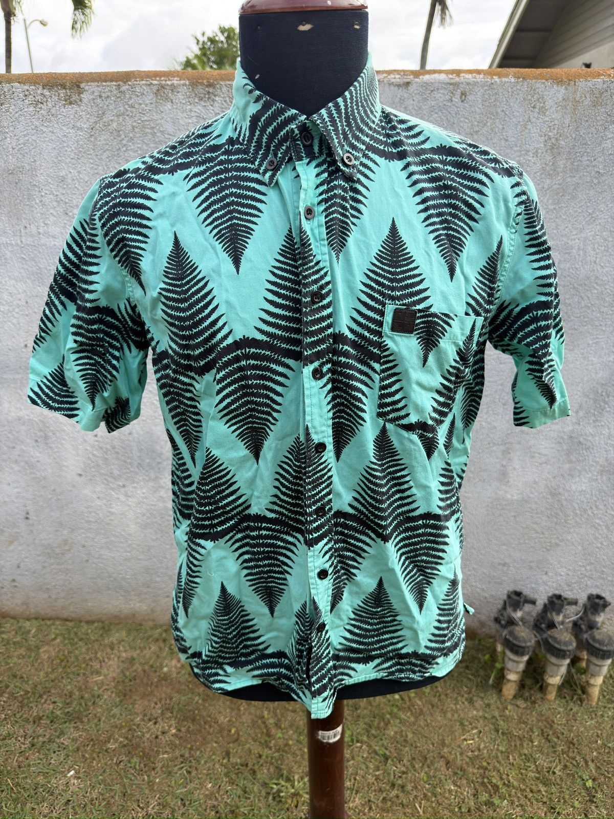 Other PreOwned Hawaii’s Finest Hawaiian Print Green Men’s Small Size US S / EU 44-46 / 1 - 1 Thumbnail