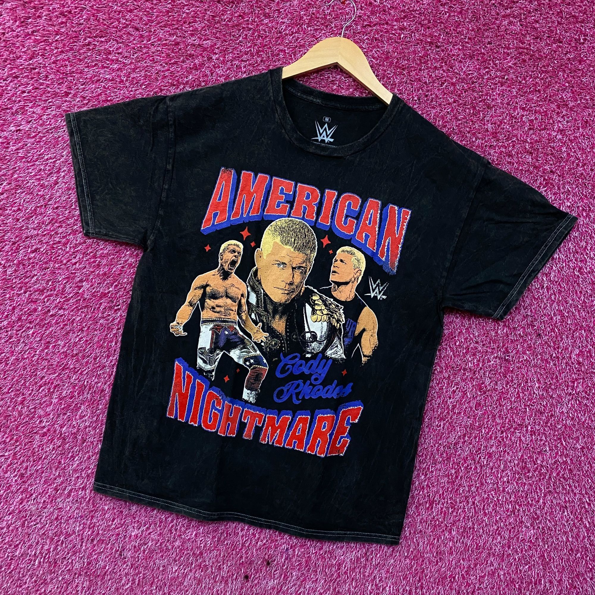 WWE WWE Cody Rhodes American Nightmare Graphic T-Shirt Medium Size US M / EU 48-50 / 2 - 3 Thumbnail