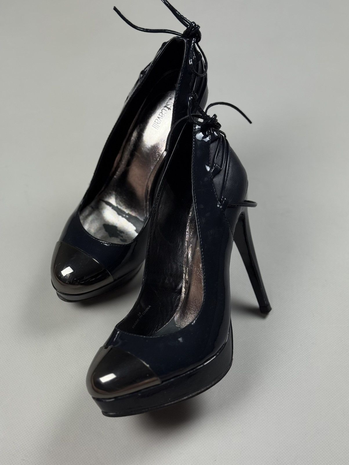 Just Cavalli Roberto Just Cavalli Ladies Pump Heels Patent Leather Size US 8 / IT 38 - 4 Thumbnail