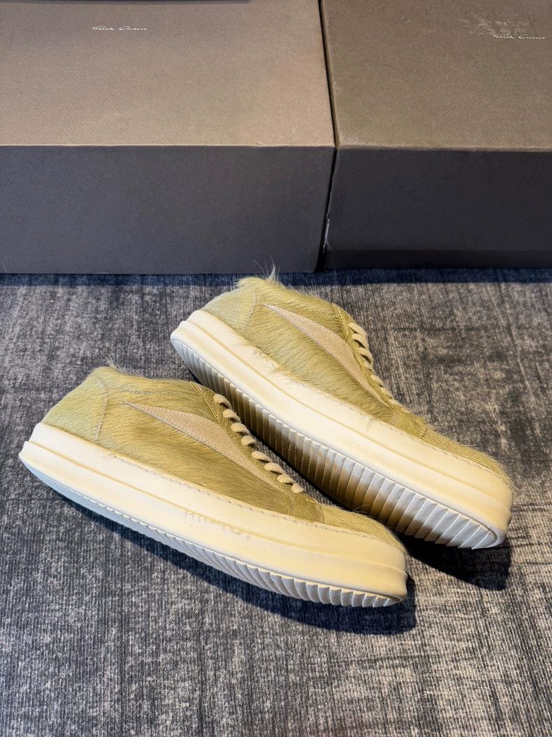 Rick Owens Rick Owens Main Line Green Horse Hair Infringement shoes Size US 10 / EU 43 - 4 Thumbnail