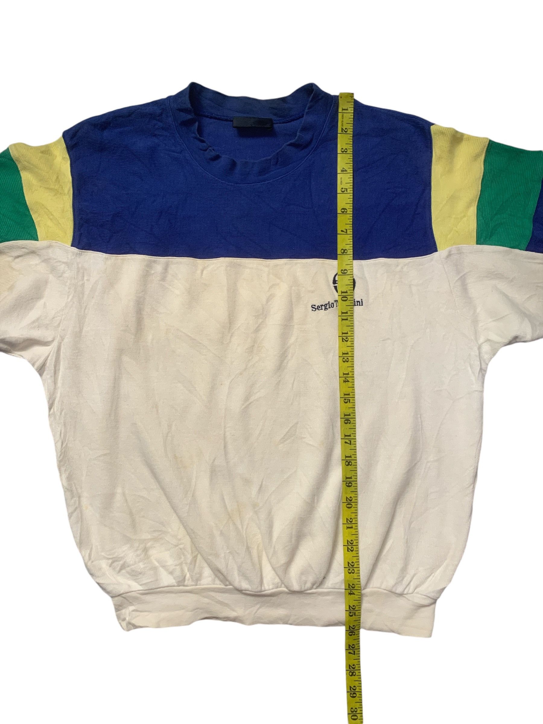Japanese Brand × Sergio Tacchini Rare Design Vintage Sergio Tacchini Sportswear Sweatshirt Size US M / EU 48-50 / 2 - 10 Thumbnail