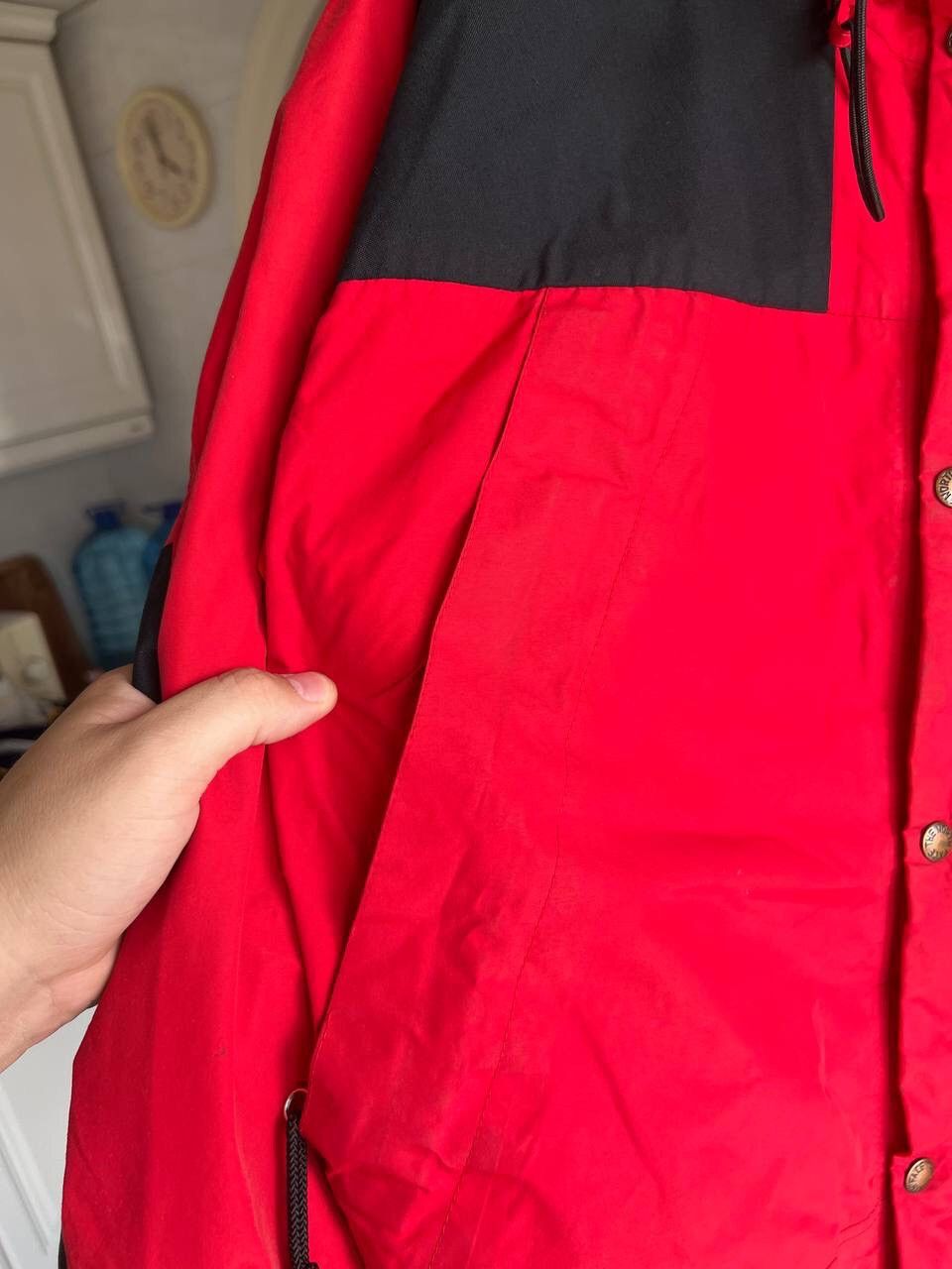 The North Face × Vintage 🔥 VINTAGE 90’s THE NORTH FACE GORE-TEX SHELL JACKET USA RED Size US L / EU 52-54 / 3 - 9 Thumbnail
