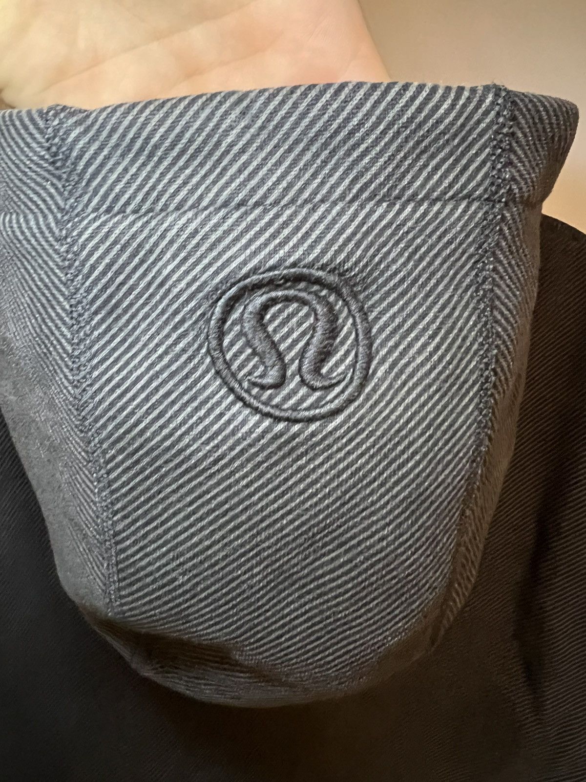 Lululemon Vintage Lululemon striped scuba high neck zip-up hoodie Size US XL / EU 56 / 4 - 10 Thumbnail