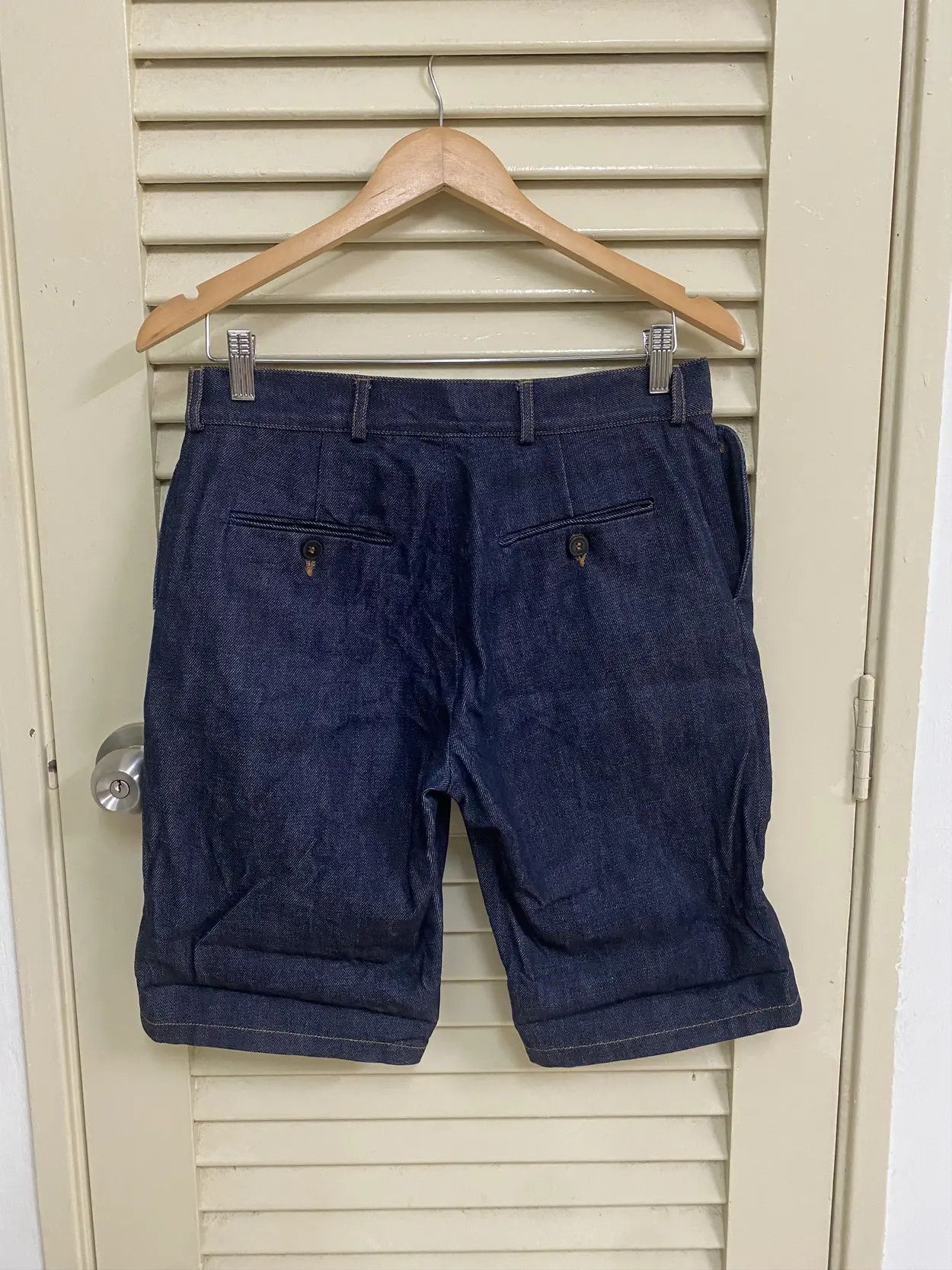 A.P.C. SS17 APC Selvedge Redline Short Rolled Up Denim Size US 30 / EU 46 - 5 Thumbnail