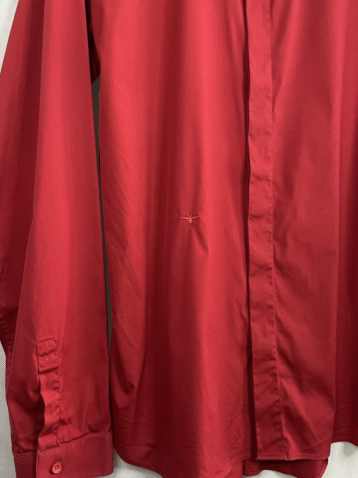 Dior Vintage Button Ups Red Shirt Designer Old Money