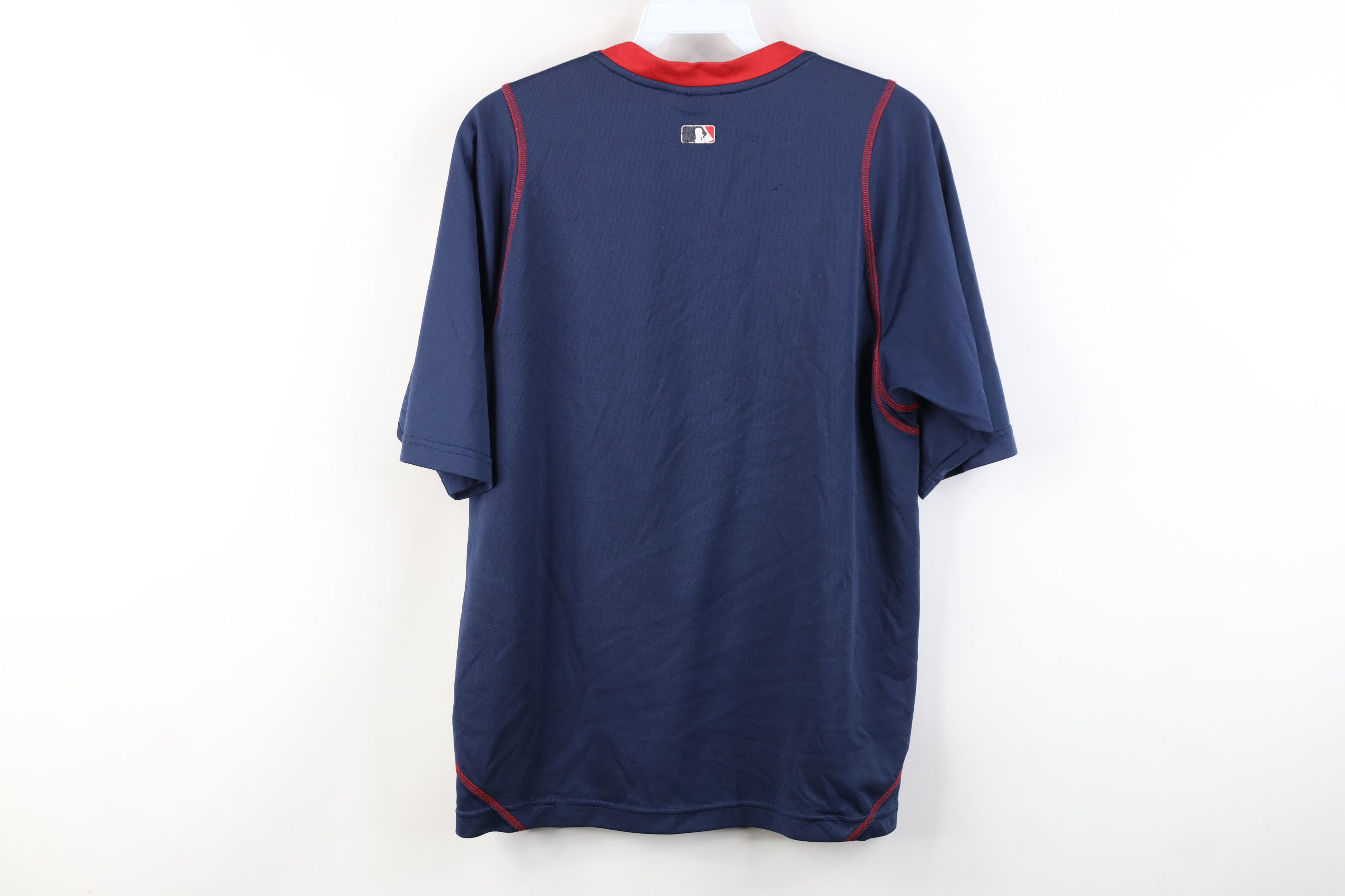 Nike Nike Scott Mini Swoosh Chief Wahoo Cleveland Indians T-Shirt Size US S / EU 44-46 / 1 - 14 Thumbnail