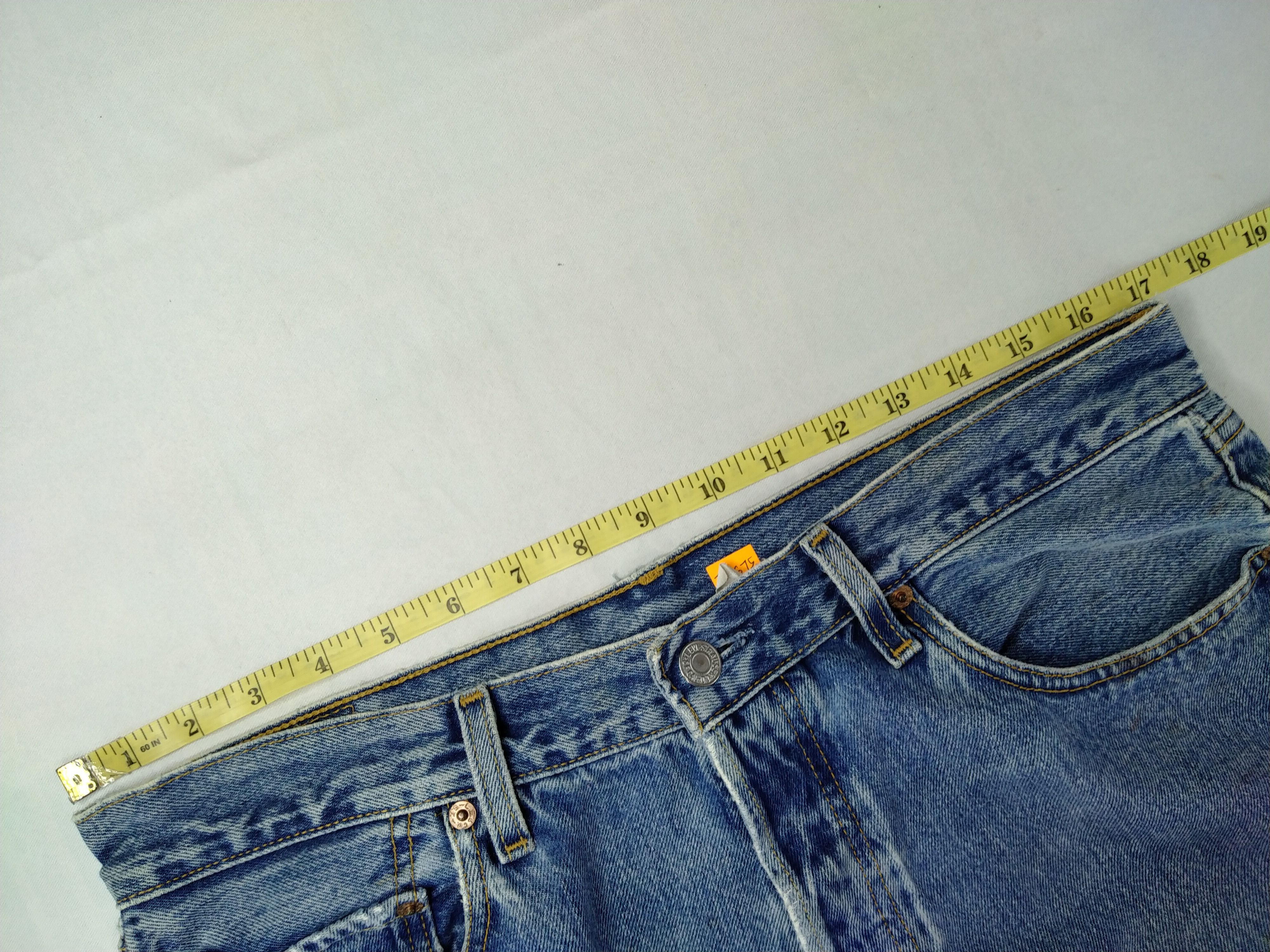 Japanese Brand 90s Light Wash Vintage Levi's 501xx Denim 34 x 29.5 -JN675 Size US 34 / EU 50 - 5 Thumbnail