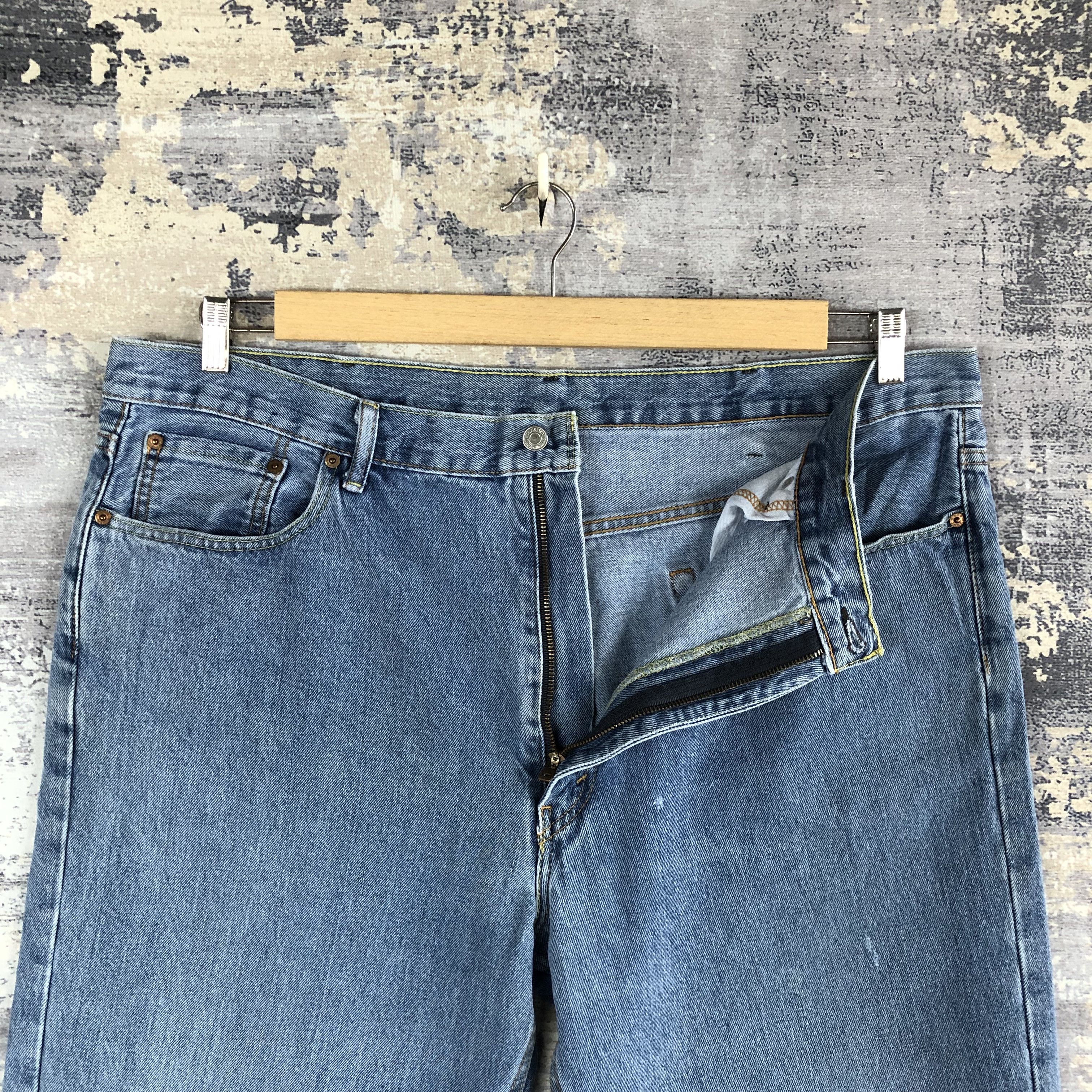 Levi's Vintage Levis 505 Faded Washed Jeans Levi's Denim Size US 42 / EU 58 - 6 Thumbnail