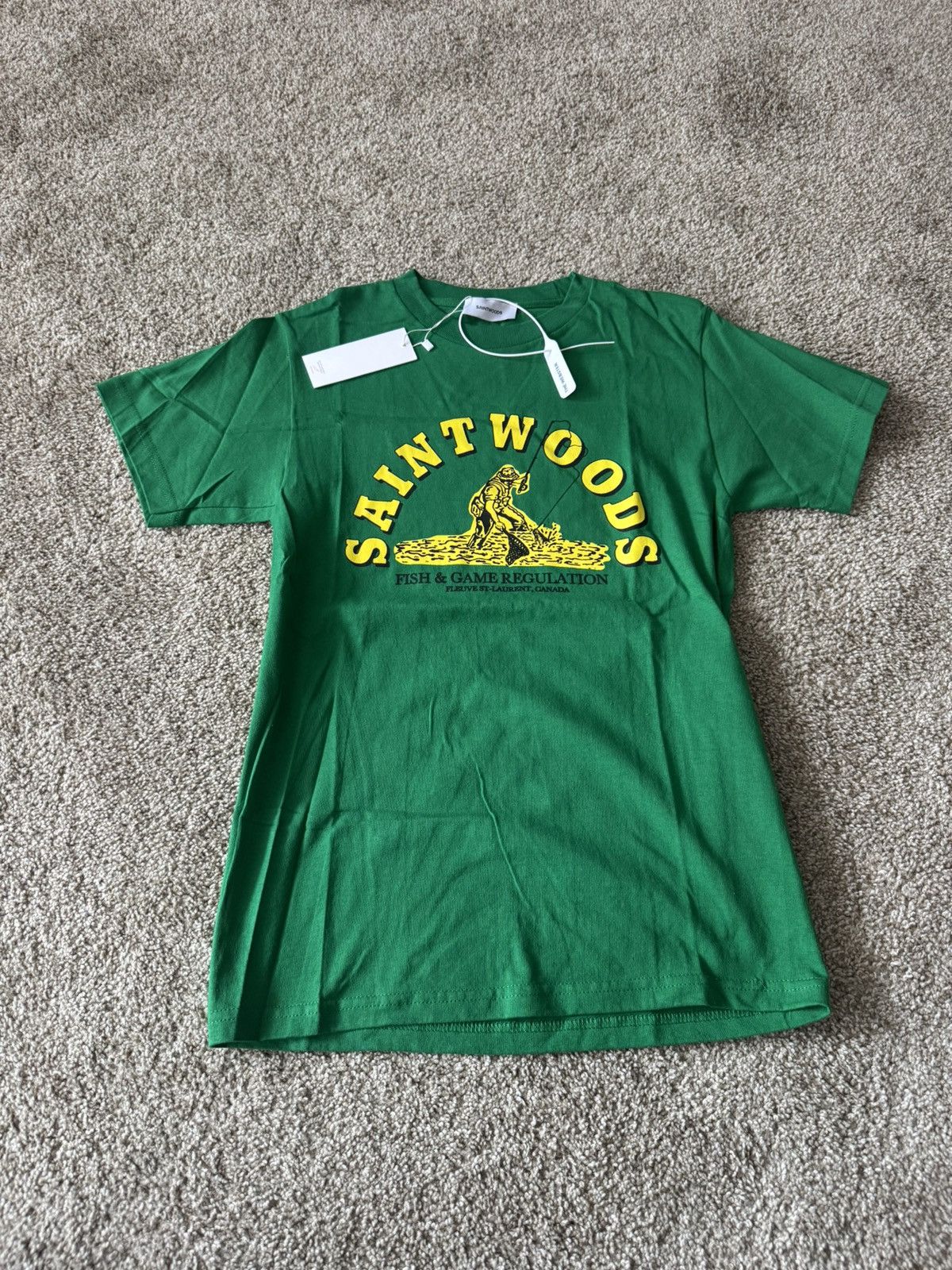 Saintwoods Fish and Game Tee NWT Size US S / EU 44-46 / 1 - 1 Thumbnail
