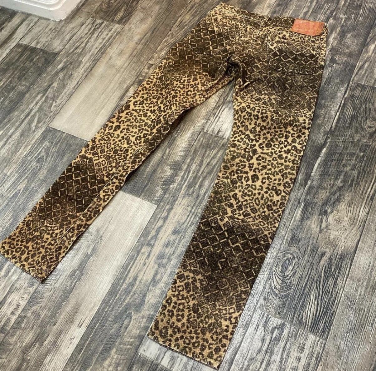 Kapital kapital leopard corduroy pant Size US 28 / EU 44 - 6 Thumbnail