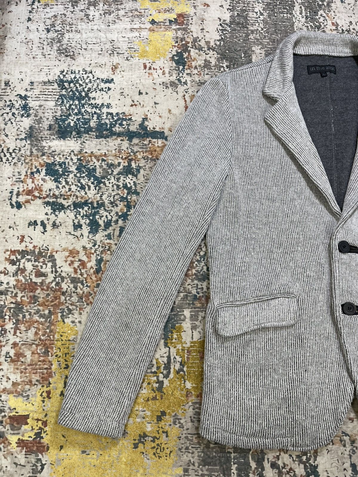 In The Attic In The Attic Made Knit Sweat Blazer Jacket Size US M / EU 48-50 / 2 - 3 Thumbnail