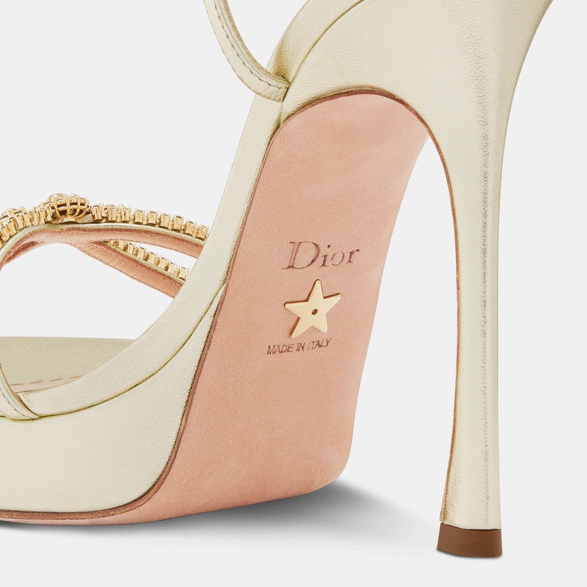 Dior o1bcso1str0226 Dior Sunset Heeled Sandal in Beige Size US 10 / IT 40 - 5 Thumbnail