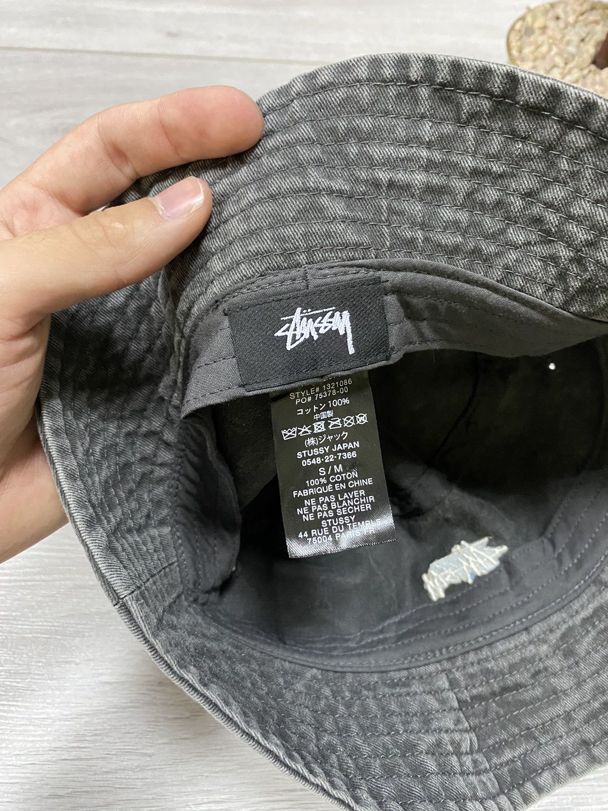 Stussy Stussy big logo vintage bucket hat caps Size ONE SIZE - 4 Thumbnail