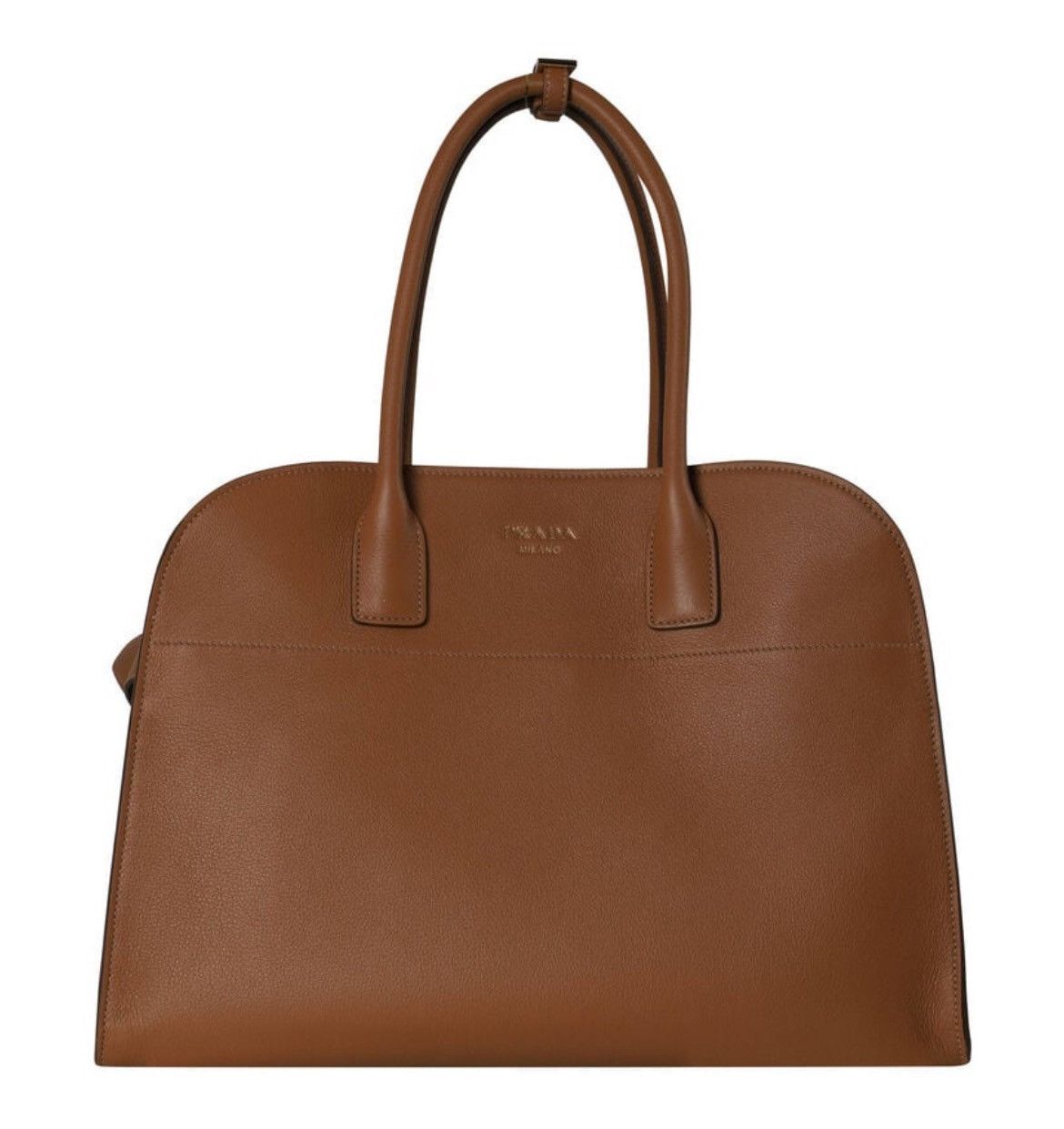 Prada Prada | Women's Leather Shopper with Closure Size ONE SIZE - 1 Thumbnail