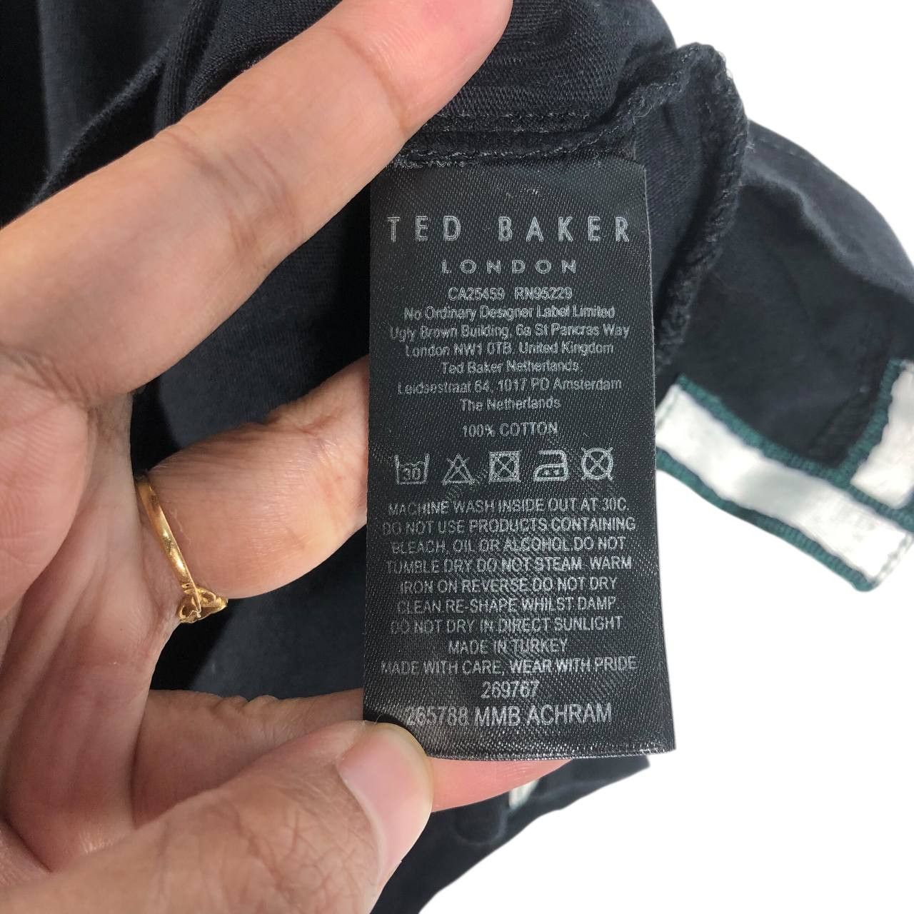 Ted Baker Ted Baker Men T-shirt Size US XL / EU 56 / 4 - 8 Thumbnail