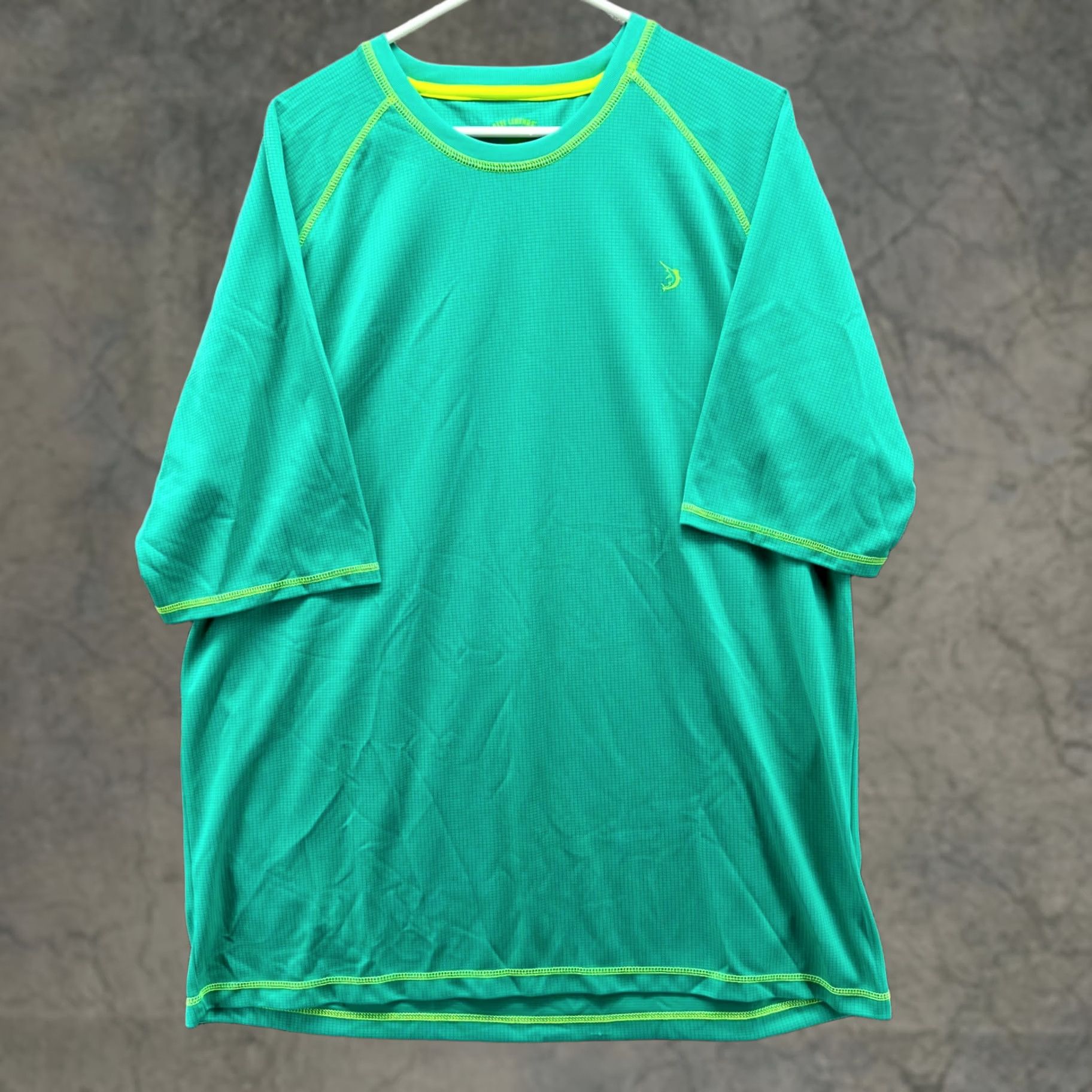 Vintage Reel Legends Shirt Mens 2XL Green Crew Neck Jersey Tee Polyester UPF All Seasons Outdoor Logo Vintage: No Size US XXL / EU 58 / 5 - 1 Thumbnail