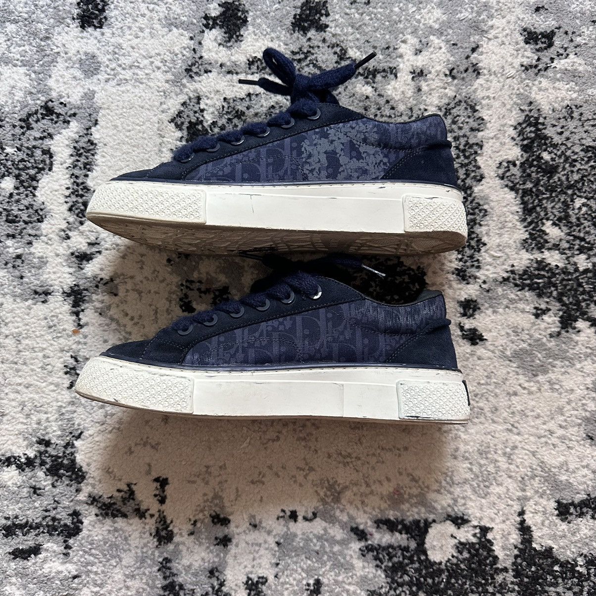 DENIM TEARS × Dior Dior Tears B33 Blue Oblique Denim Peace Sneakers Size US 9.5 / EU 42-43 - 6 Thumbnail