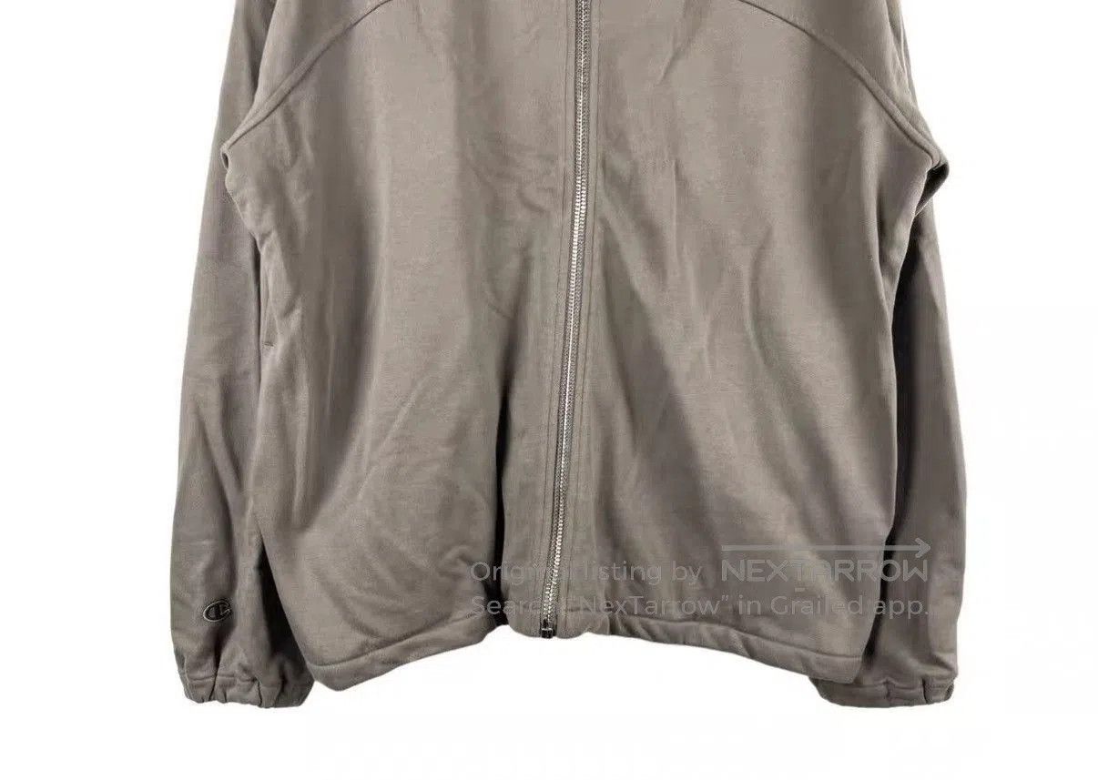 Rick Owens Beige Zip-Up Light Jacket Size L. Size US L / EU 52-54 / 3 - 4 Thumbnail