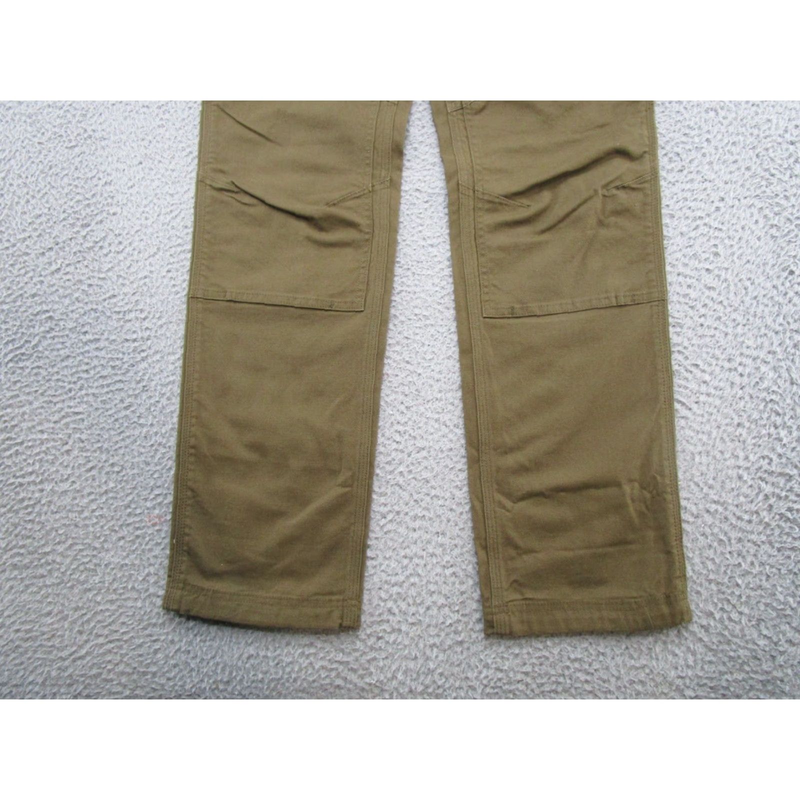 Doublet Duluth Trading Women's Size 12x33 Canvas Double Knee Work Pants Slim Leg NEW Size 34" / US 12 / IT 48 - 2 Thumbnail