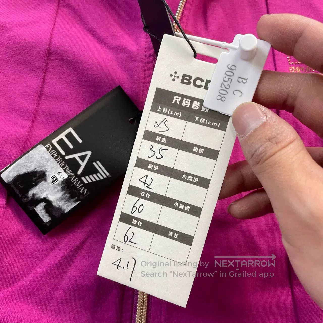 Armani Armani Pink Jacket XS Size. Size XS / US 0-2 / IT 36-38 - 5 Thumbnail