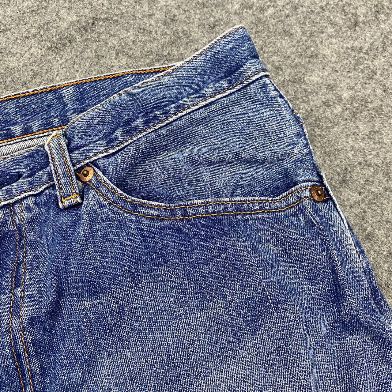 Japanese Brand 💥Flare💥Vintage Levis Flare Denim Size US 33 - 10 Thumbnail