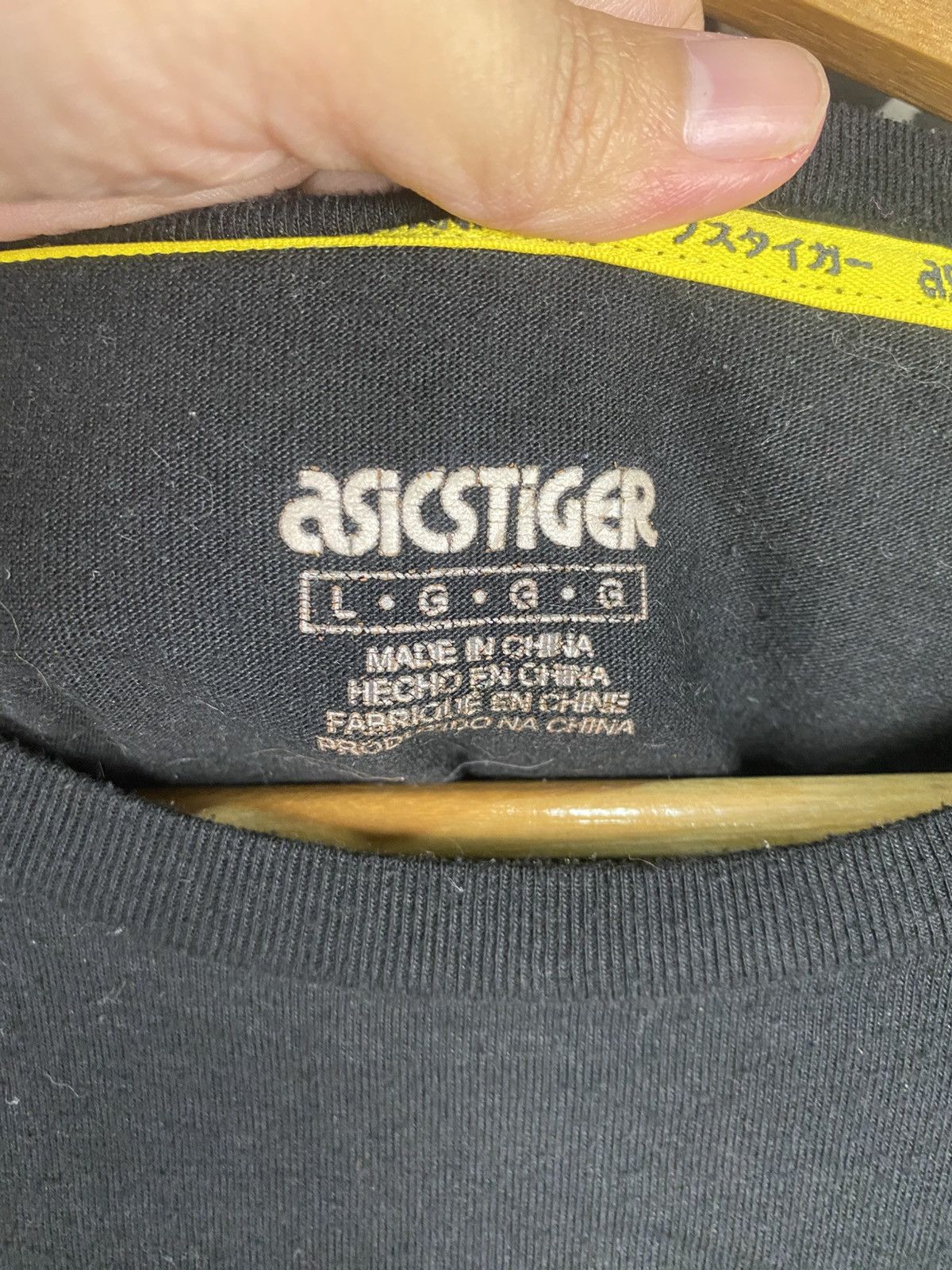 Asics × Japanese Brand × Onitsuka Tiger Long Sleeve Asics Onitsuka Tiger Tshirt Size US M / EU 48-50 / 2 - 8 Thumbnail