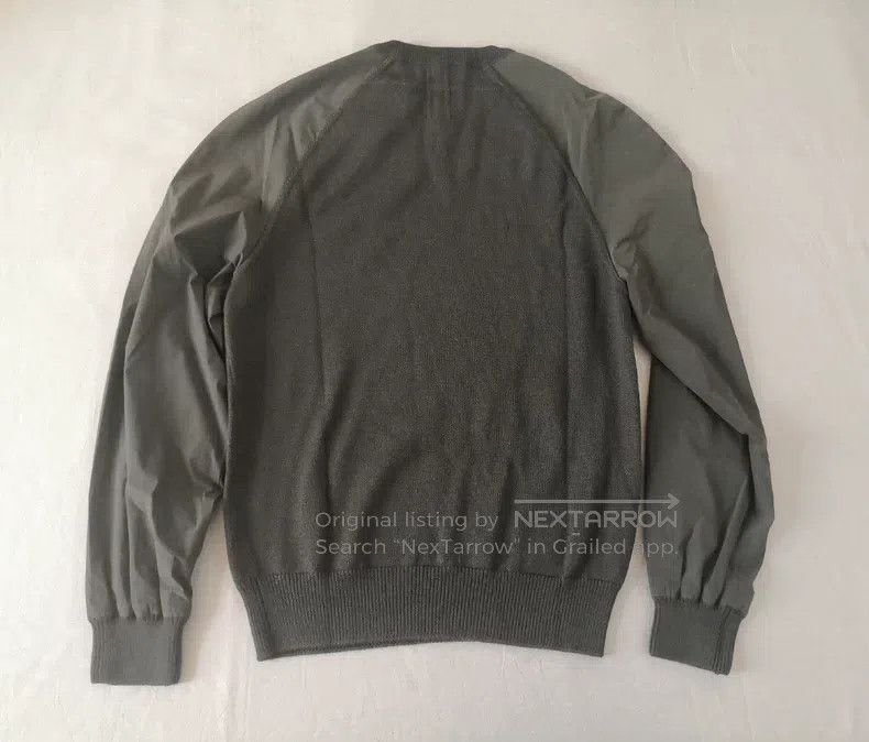 Other Hermes Knitted sweater, olive green, 100% wool pieced Size US S / EU 44-46 / 1 - 6 Thumbnail