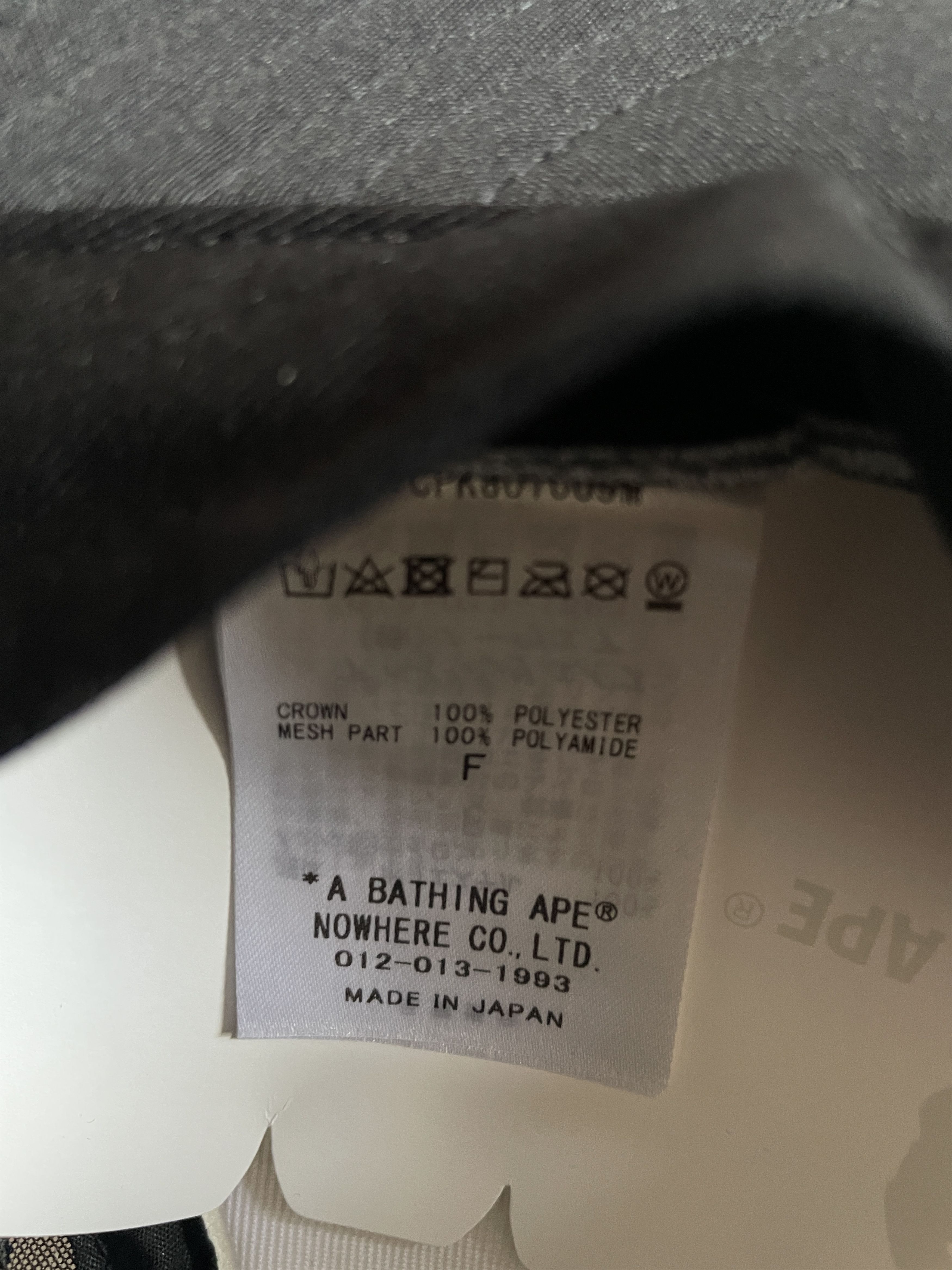 Bape BAPE STA ALLOVER MESH CAP 2024 Size ONE SIZE - 12 Thumbnail