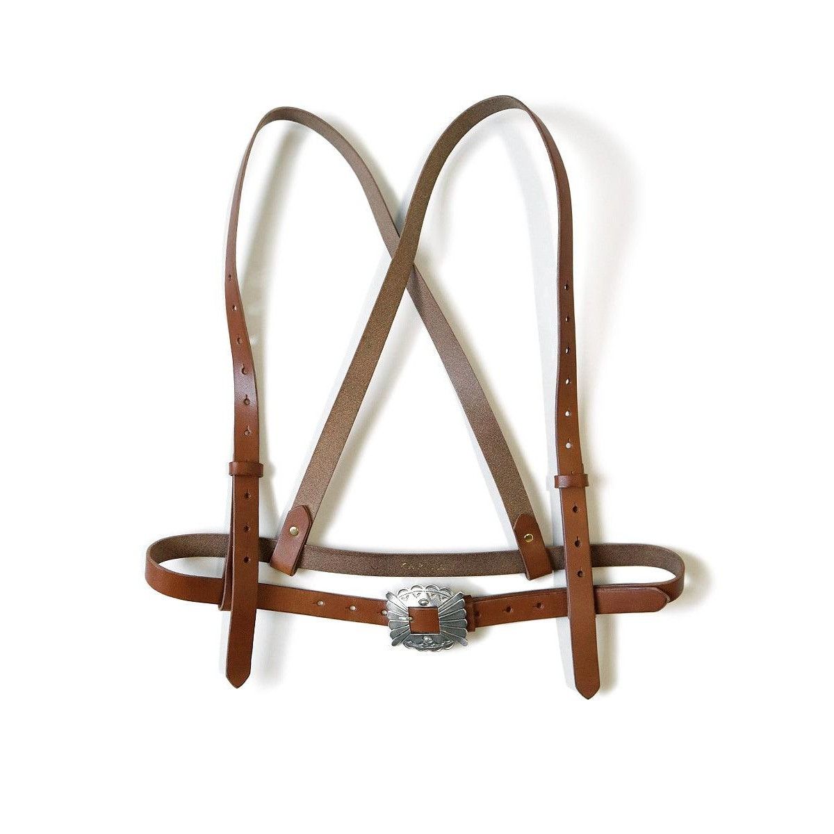 Kapital Kapital Leather Pueblo Buckle Harness (Time Sale) Size 32 - 1 Thumbnail