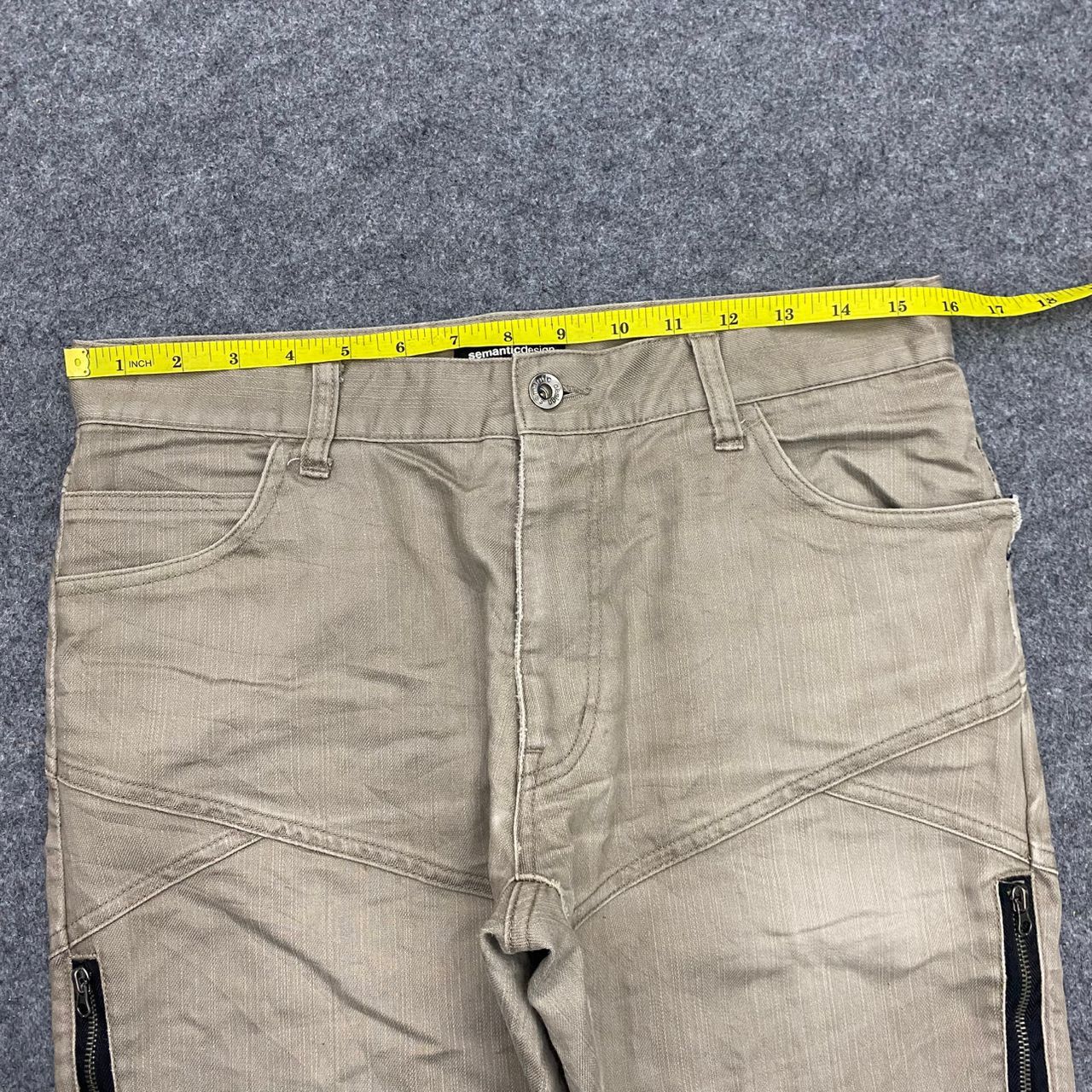 semanticdesign 💥Best Offer💥Vintage Semantics Designs Denim Jeans Size US 32 / EU 48 - 4 Thumbnail